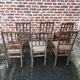 Set of 6 Luterma bistro chairs