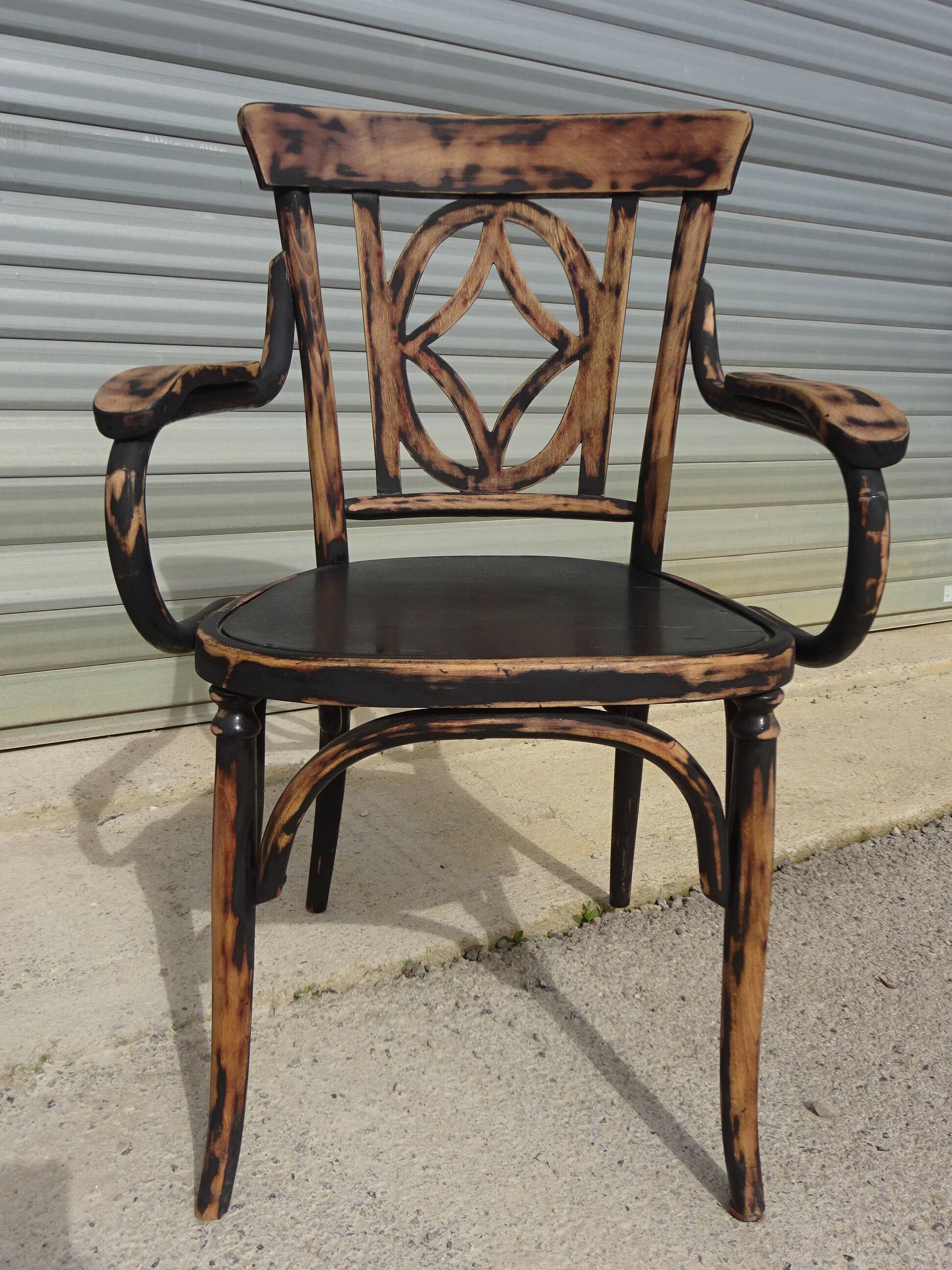 Baumann salon, armchair, bench and bistro chair