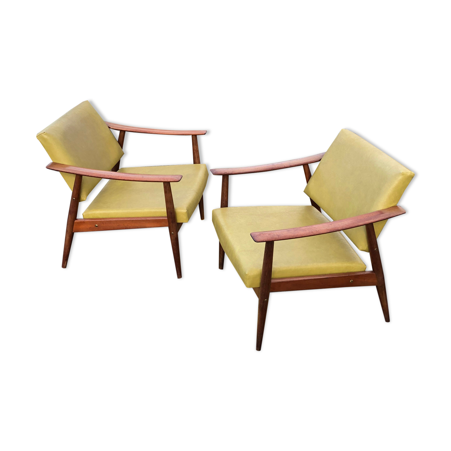 Set of two Danish armchairs 1960