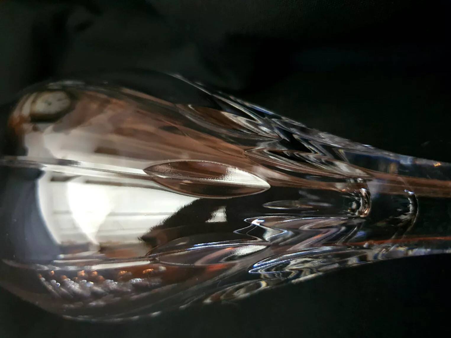 Set of 6 Lorraine crystal water glasses