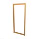Scandinavian oak mirror 112x48cm, Nybrofabriken, Sweden, 1960