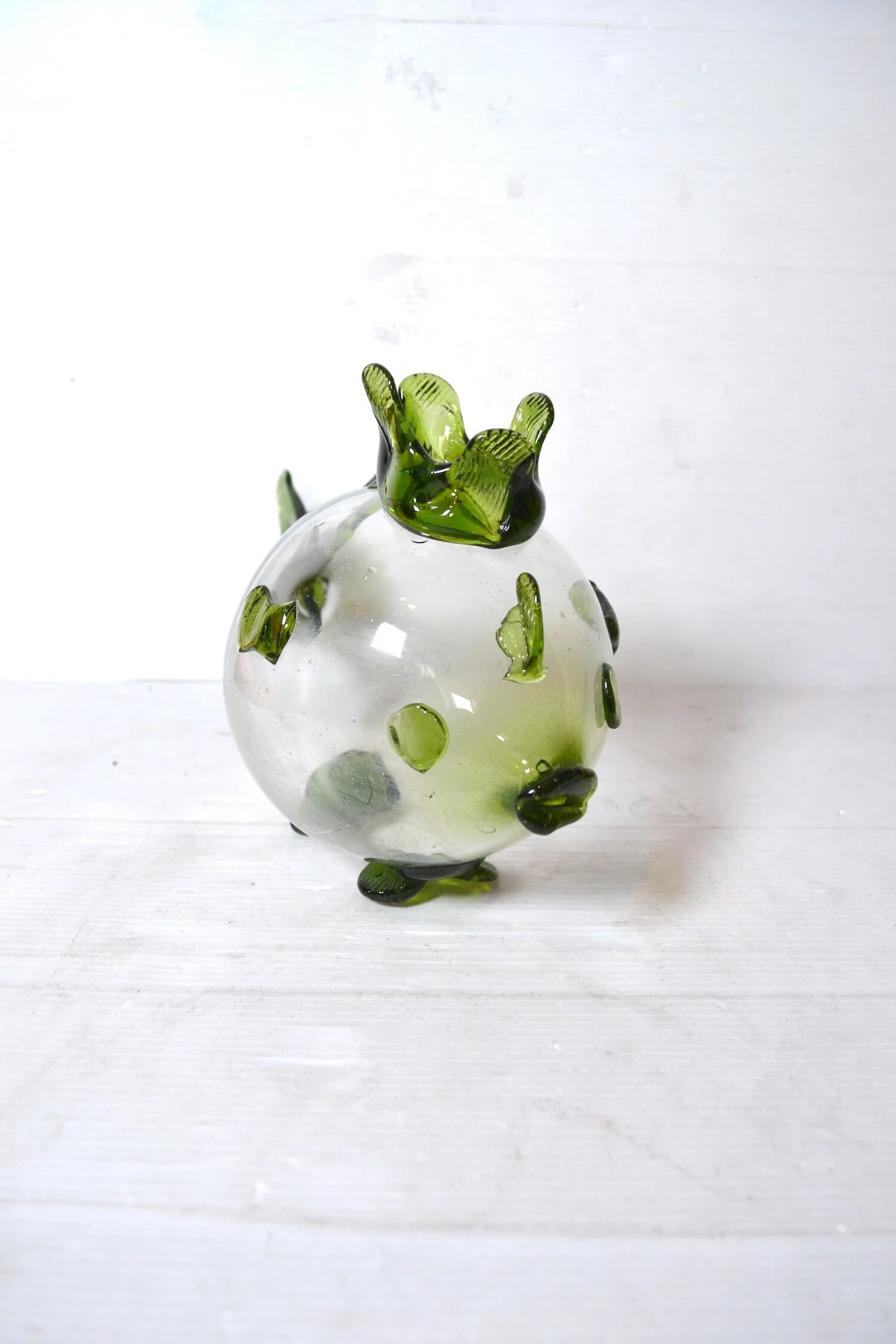 Poisson en verre soufflé