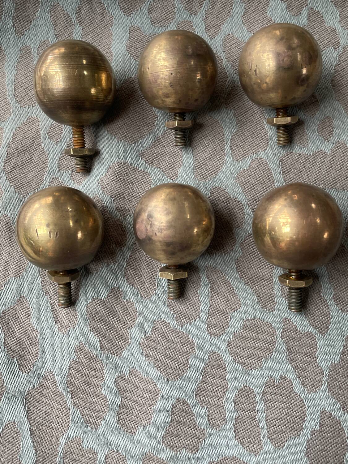 Art Deco dresser handles