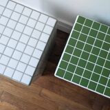 Ceramic tile end table or side table