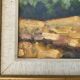 Vintage Impressionist Oil Painting Landscape, Signed R. Grinberg