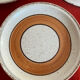 Twelve vintage dessert plates Gien Vésuve