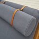1970s, Danish design by Børge Mogensen, sofa model 2252, oak, furniture wool