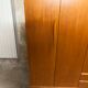 Scandinavian teak cabinet 1960 with mounting plan