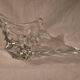 Cut crystal bowl signed daum france a459