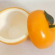 Seau à glace forme orange Années 70 Hauteur 17 cm