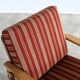 Brutalist sofa and chair set | vintage sofa | 1960s | oak.