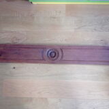 Carved front in solid wood