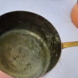 Lots of tinned copper kitchen utensils