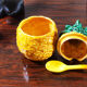 Ceramic pineapple sugar box