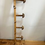 Large wooden coat rack