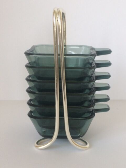 Set of ashtrays, Wagenfeld, WMF