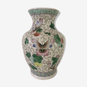 Vase porcelaine de Chine, milieu XXème siècle