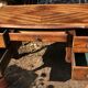 Bureau style Louis XV provençal