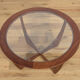 Round Astro Coffee Table in Teak by Victor Wilkins for G-Plan, 1960s