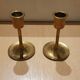 Small bronze candlestick
