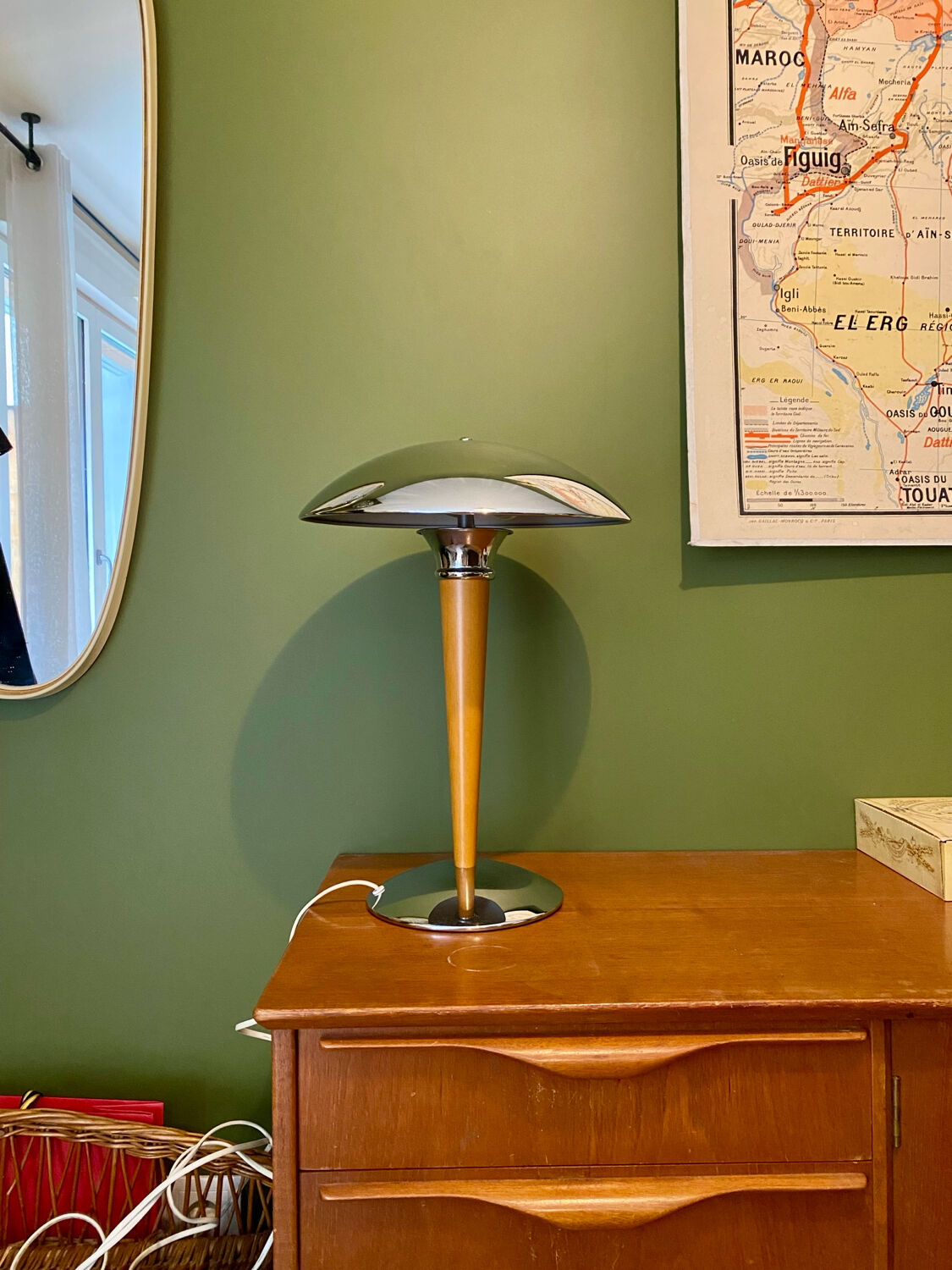 Vintage Ocean Liner Lamp