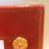 Small red lacquer table
