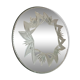 Miroir rond biseauté 35x35cm