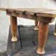 Vintage rustic feet rests