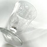 4 Verres en Cristal de Baccarat - Modèle Argentina