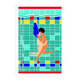 Art Illustration, The Swimmers, signed by the Artist Sho