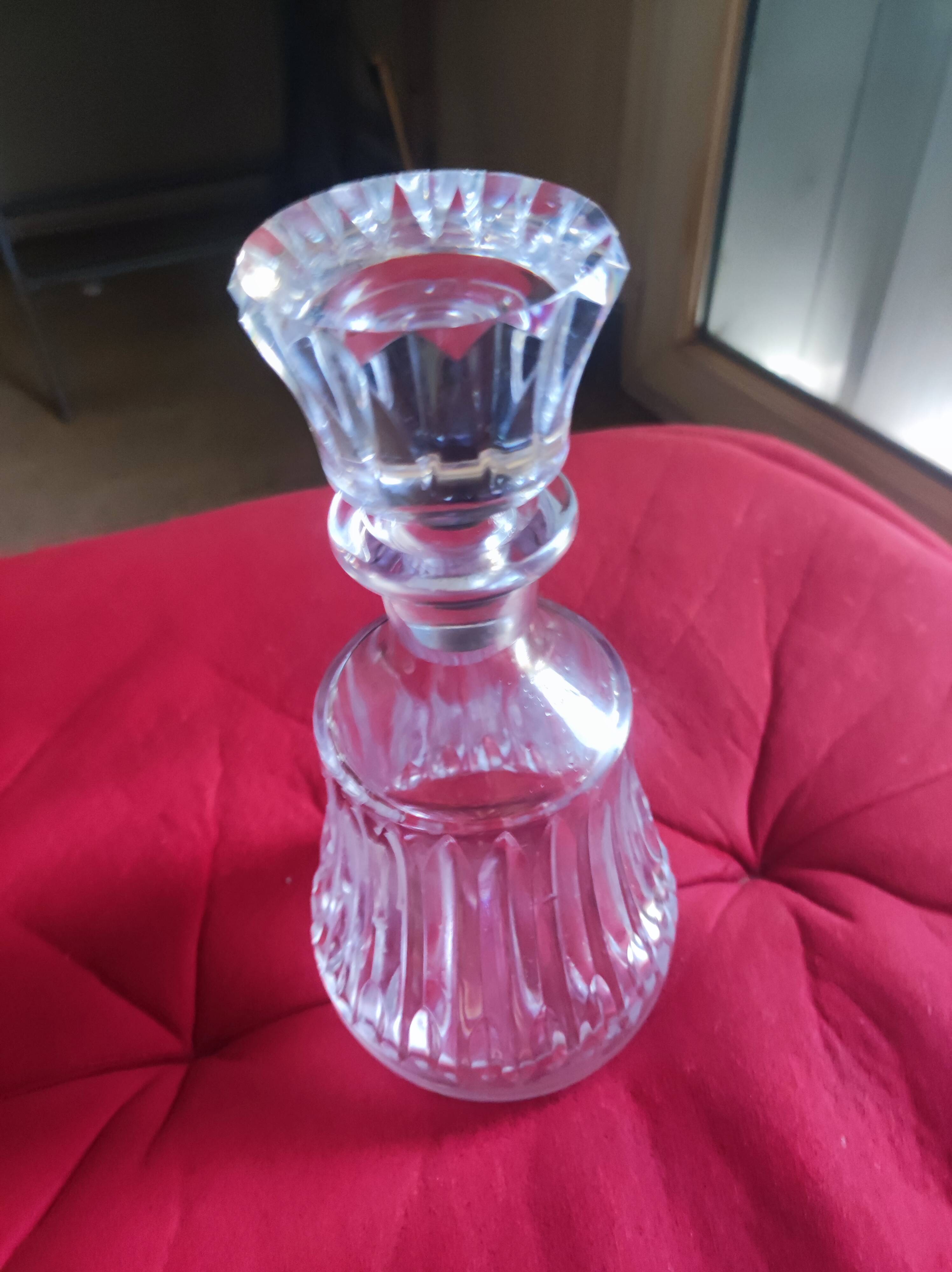 Carafe crystal daum