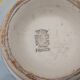 Blue earthenware bowl