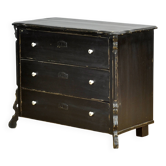 Commode en chêne et pin, années 1910