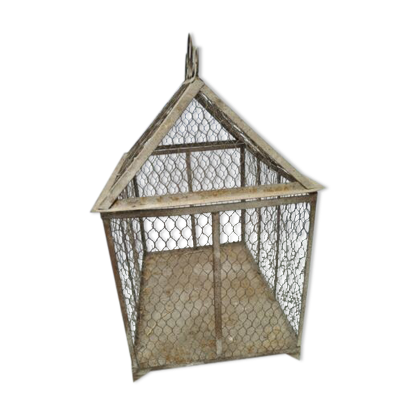 Cage à oiseaux en fer