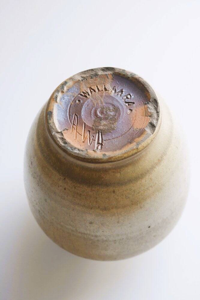 Vase en céramique par Arthur Andersson pour Wallåkra