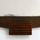 Two-tone art deco mirror tray