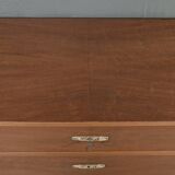 Small mahogany veneer chest of drawers, Art Deco – 1940