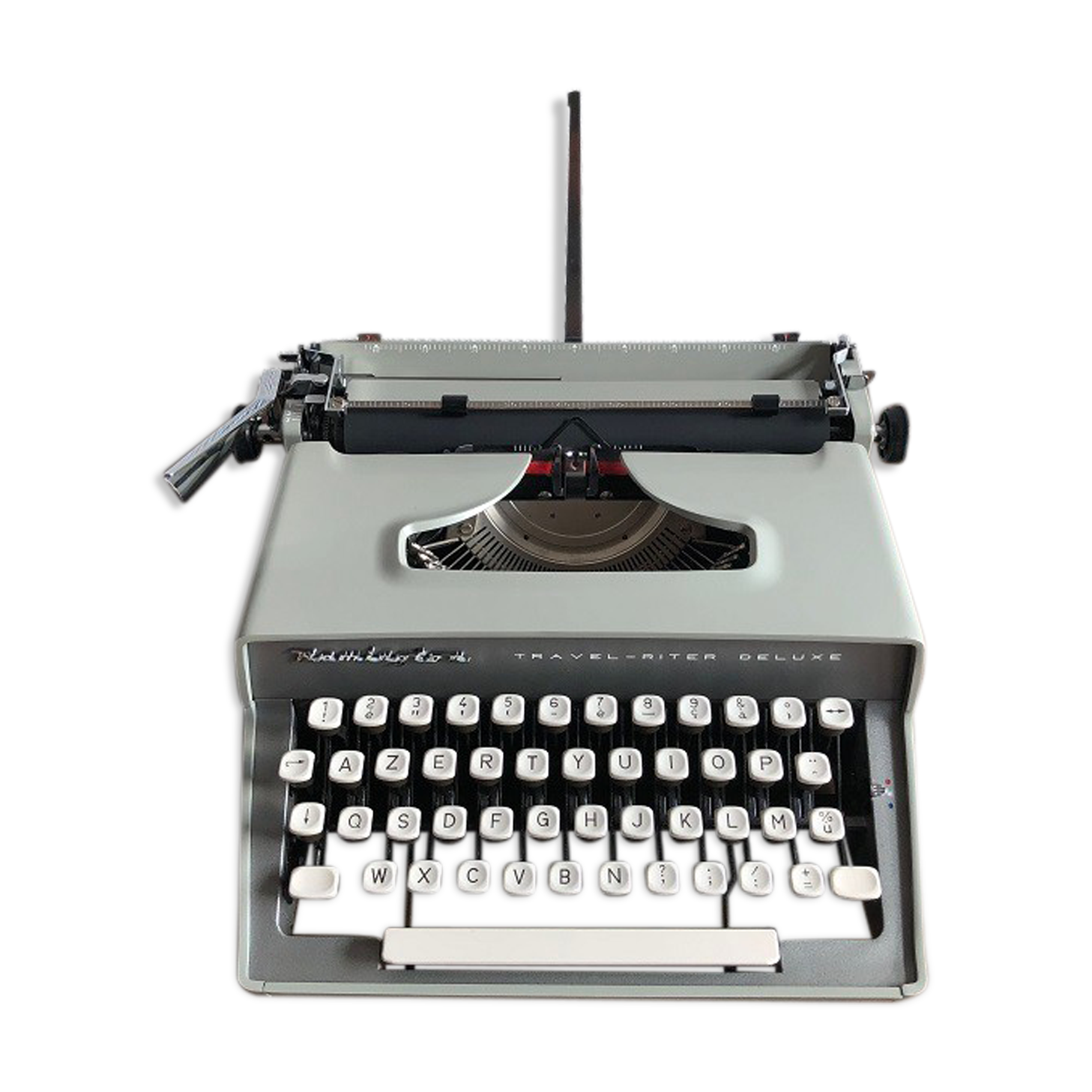 Remington travel riter deluxe grey revised ribbon new
