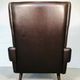 Vintage Danish mid-century Svend Skipper high back lounge chair 1965
