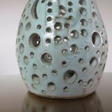 Pale blue open lamp 60 70 years