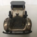 Ancient miniature metal car