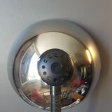 Large vintage chrome table lamp Aluminor - Rare XXL format - 70s