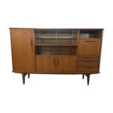 High teak and walnut sideboard 1960