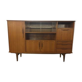 High teak and walnut sideboard 1960