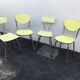 Yellow formica chairs