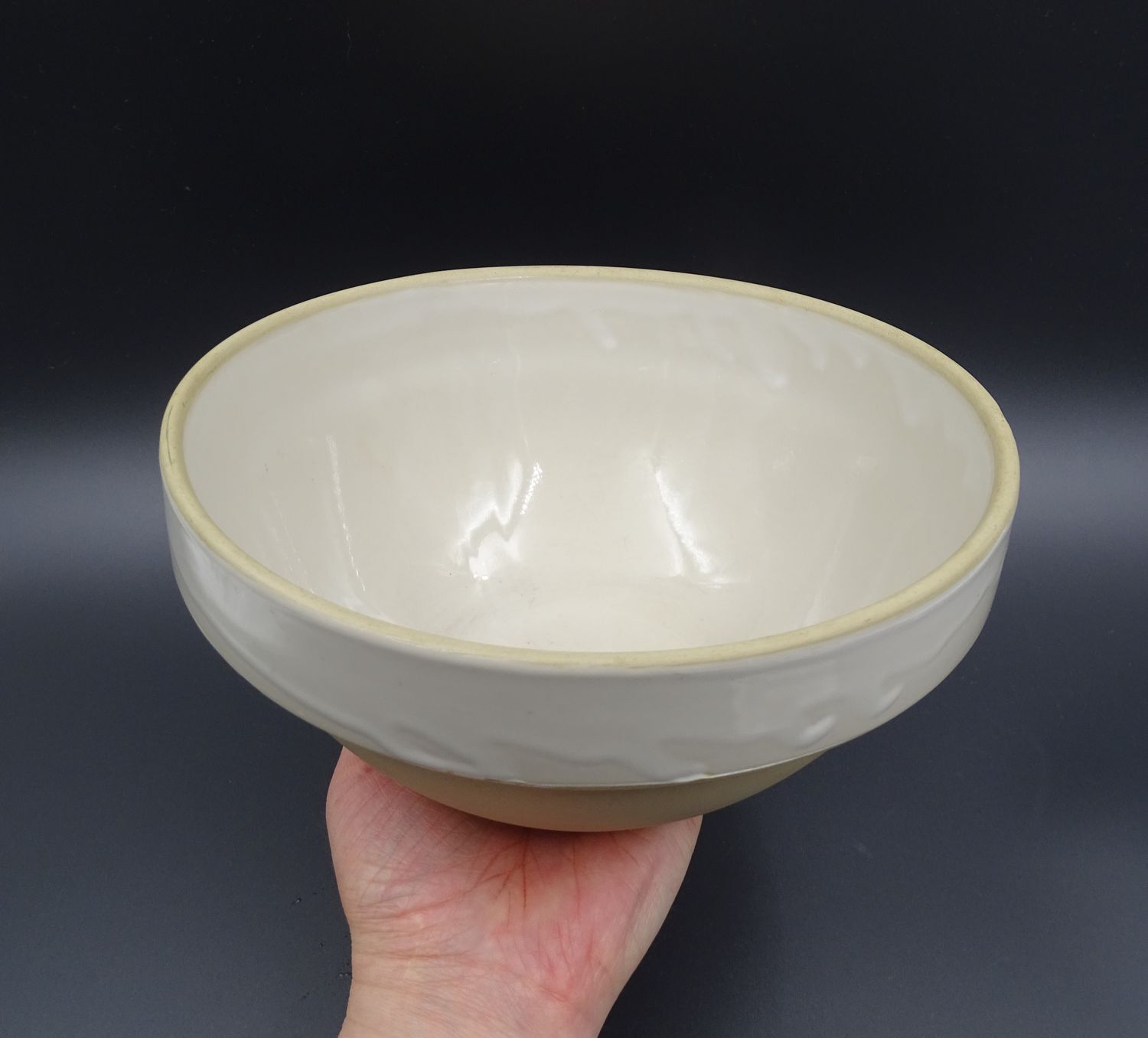 Culinary sandstone bowl or bowl - Digoin circa 1950