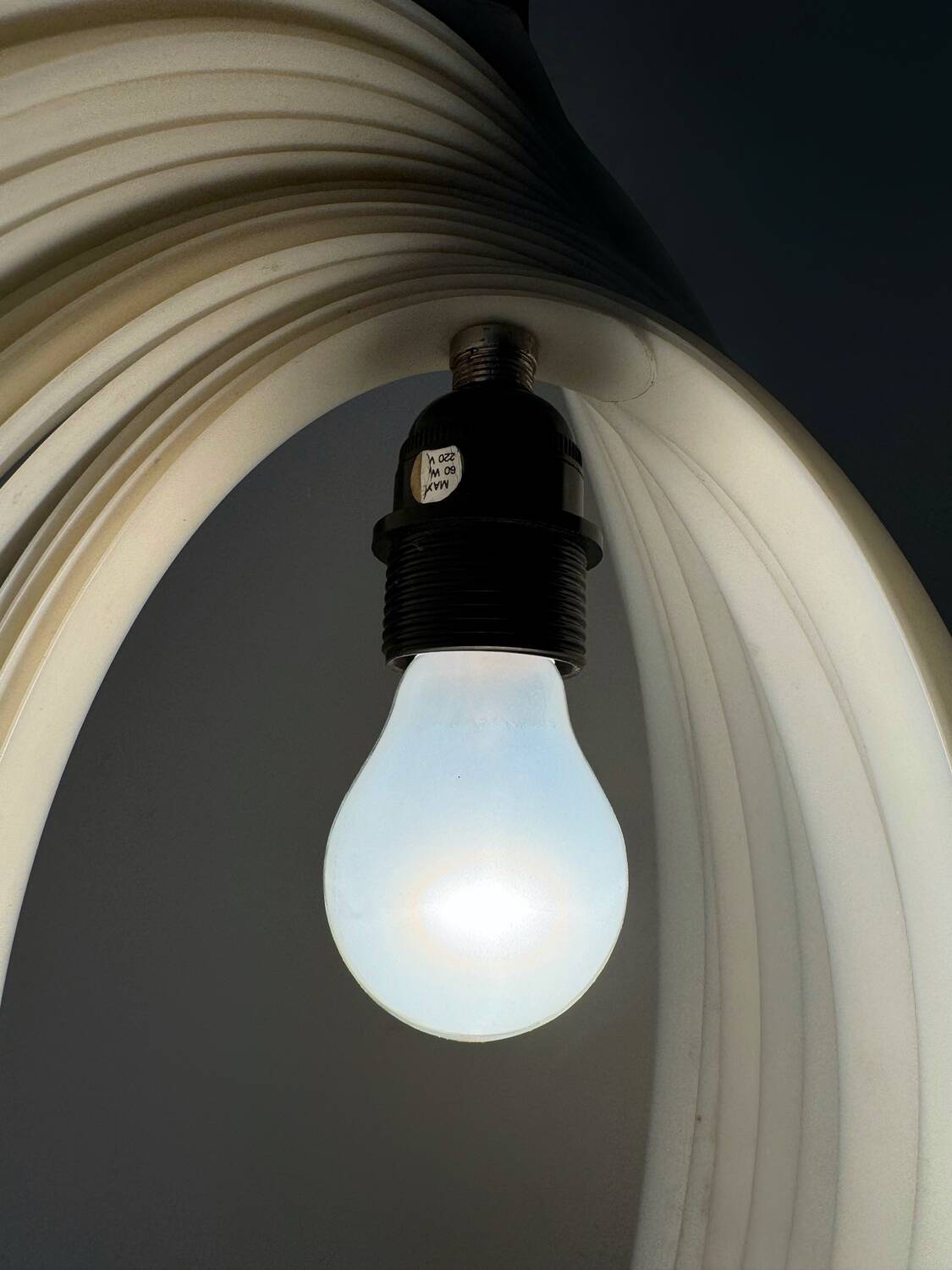 “Moon” chandelier, 70s design