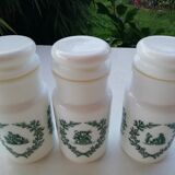 Opaline jars