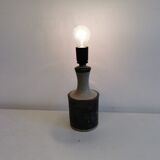 Danish ceramic table lamp, estimated 1960s. Produced by Axella and designed by Axel Larsen.