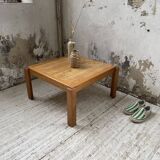 Solid elm coffee table Maison Regain